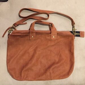 Clair Vivier leather messenger bag